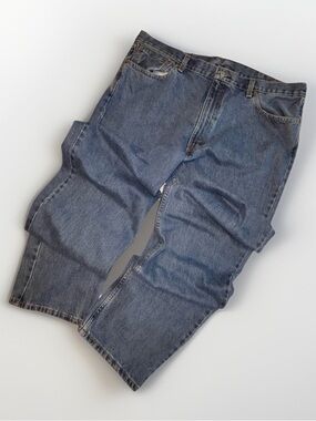 Levi’s 550 Relaxed Fit Jeans Men’s W42 L34 Medium Wash Tapered Classic Denim Y2K
